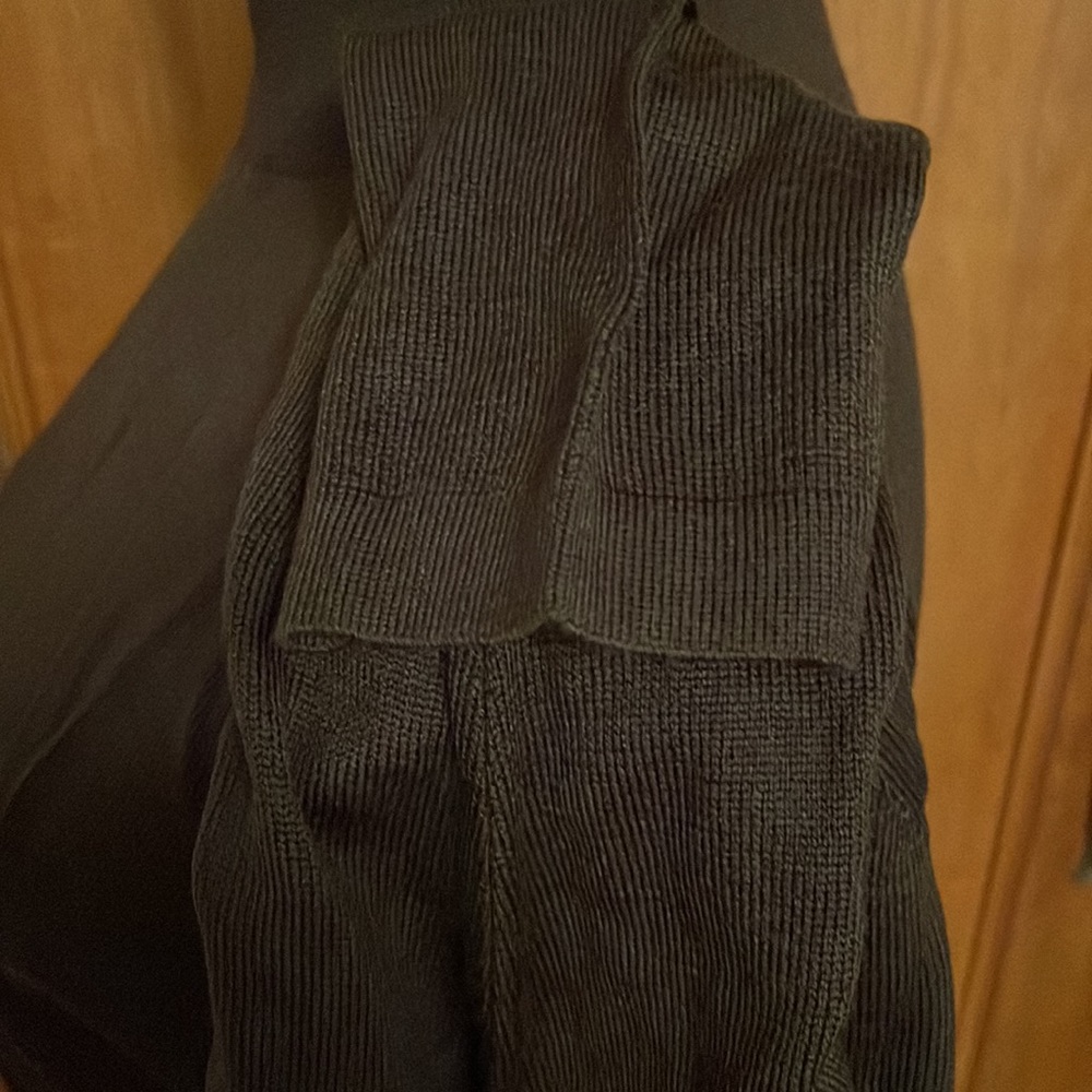 Saks Fifth Avenue The Works Brown Knit Long-Sleeve - Picture 5 of 9